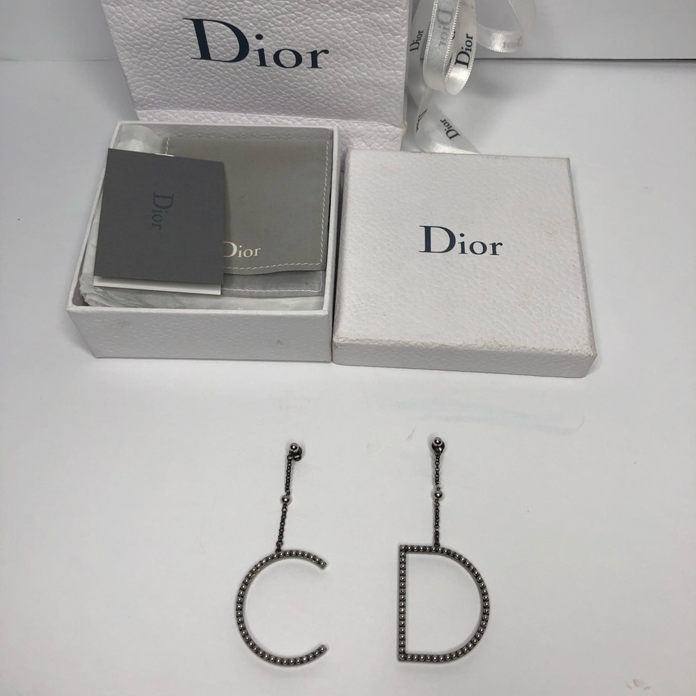 Authentic Christian Dior dropping earrings